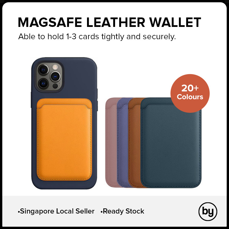 [SG] MagSafe Leather Wallet Card Holder For iPhone 14 / 14
