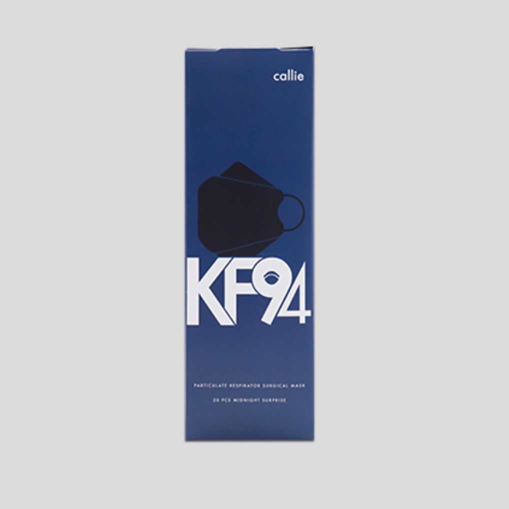Callie KF94 Respiration Surgical Mask – Dark Blue - Midnight Surprise ...