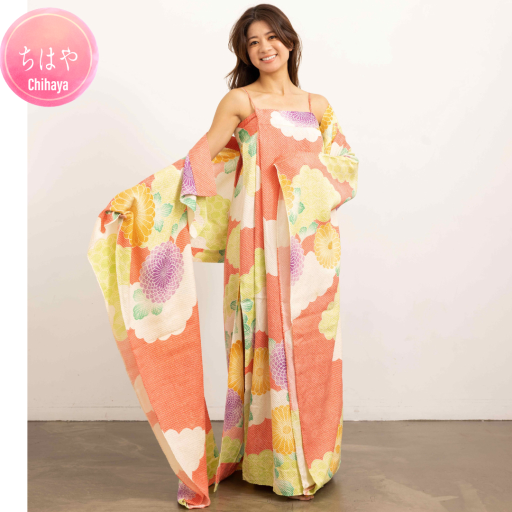 Furisode Dress Yukata Kimono Japanese Kimono Japanese traditional