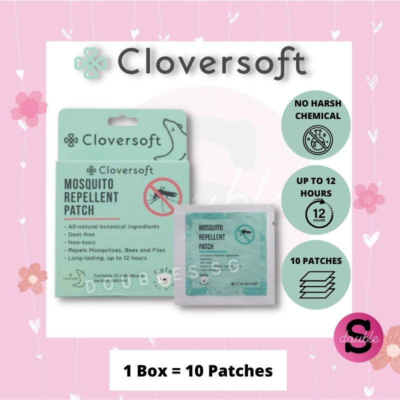 [Bundle of 5] Cloversoft Mosquito Repellent Patch | Shopee Singapore