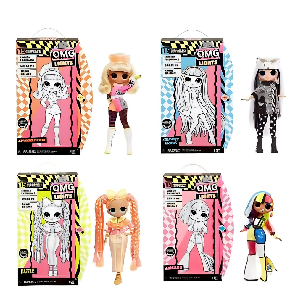 SG Authentic LOL Surprise OMG Big Sister Fashion Doll Playset OMG Lights Series Surprise Doll Toy Dress Up Toy Shopee Singapore