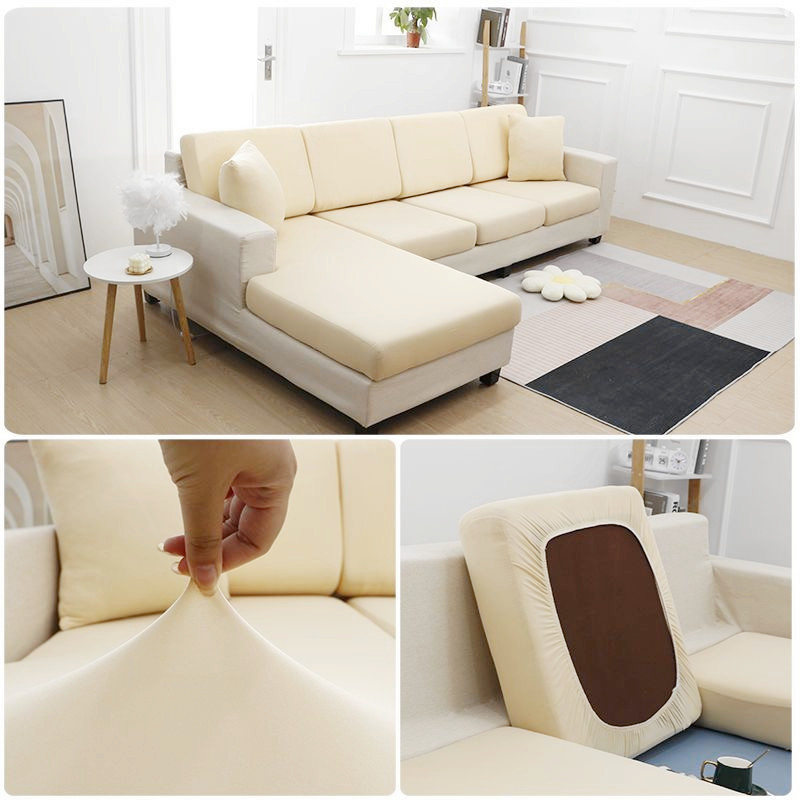 SG Stock* Sofa Cover Solid 1/2/3/4 Seater Sofa Cover Protector Cooling