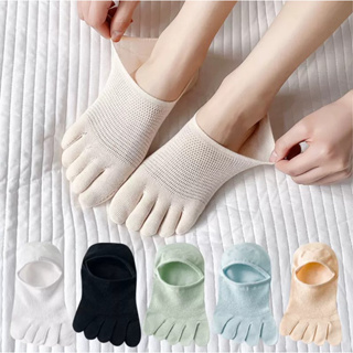Women Yoga Toes Socks Five Fingers Anti-slip Massage Sport Socks 5 Toe Socks