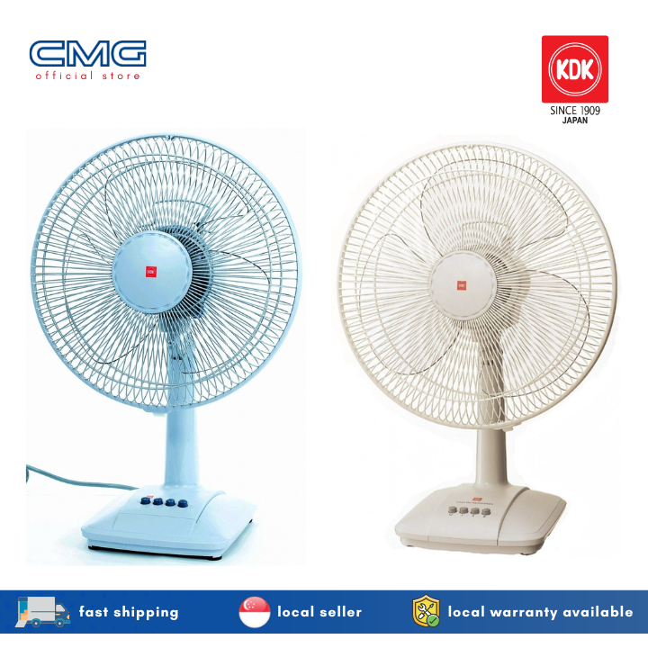 KDK A30AS 12" Table Fan plastic blade 1 YEAR LOCAL WARRANTY Shopee