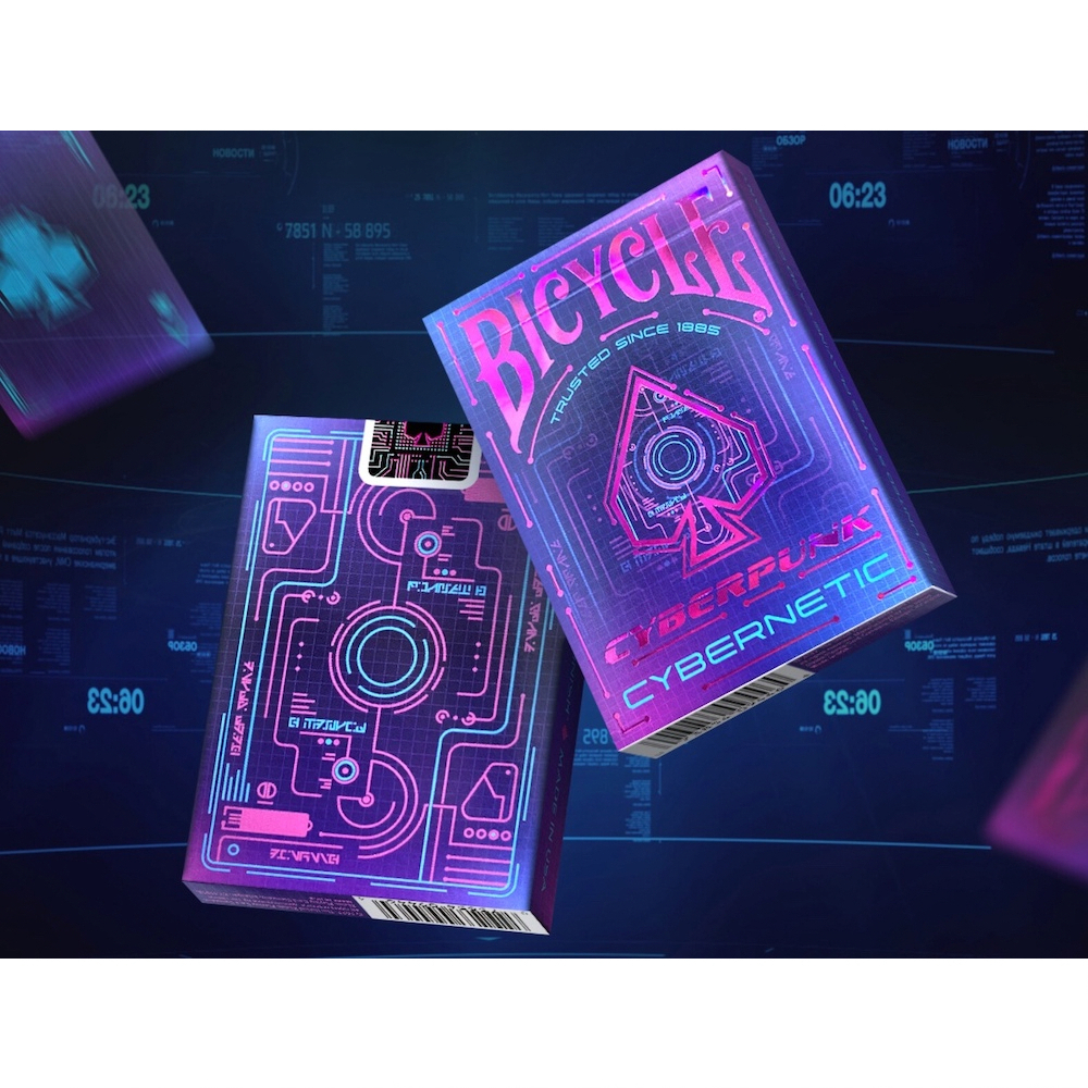 Bicycle® Cyberpunk Cybernetic Playing Poker Cards by USPCC [Made in USA ...
