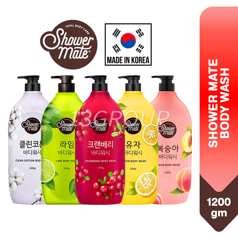 Shower Mate Body Wash Korea Shower Gel Foam, 1200g [Min] Shopee Singapore