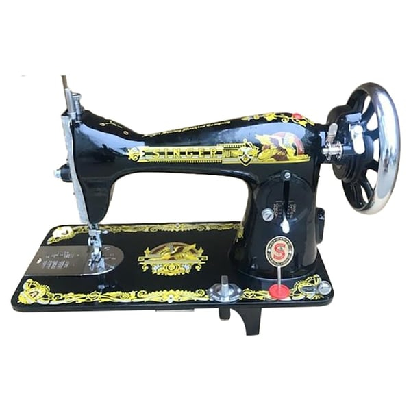 Singer Traditional Sewing Machine 15 Class Leg Treadle with Table ...