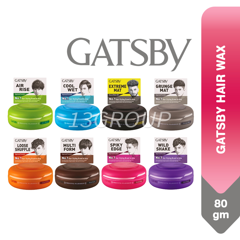 GATSBY Moving Rubber Hair Wax Series, 80g Shopee Singapore