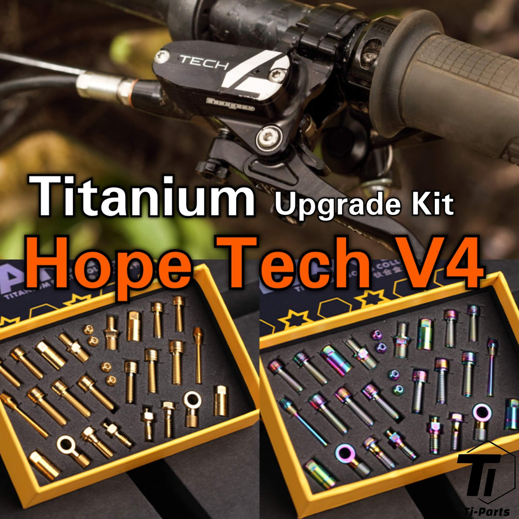 Titanium Upgrade for Hope Tech V4 Race Upgrade Kit Hope Tech