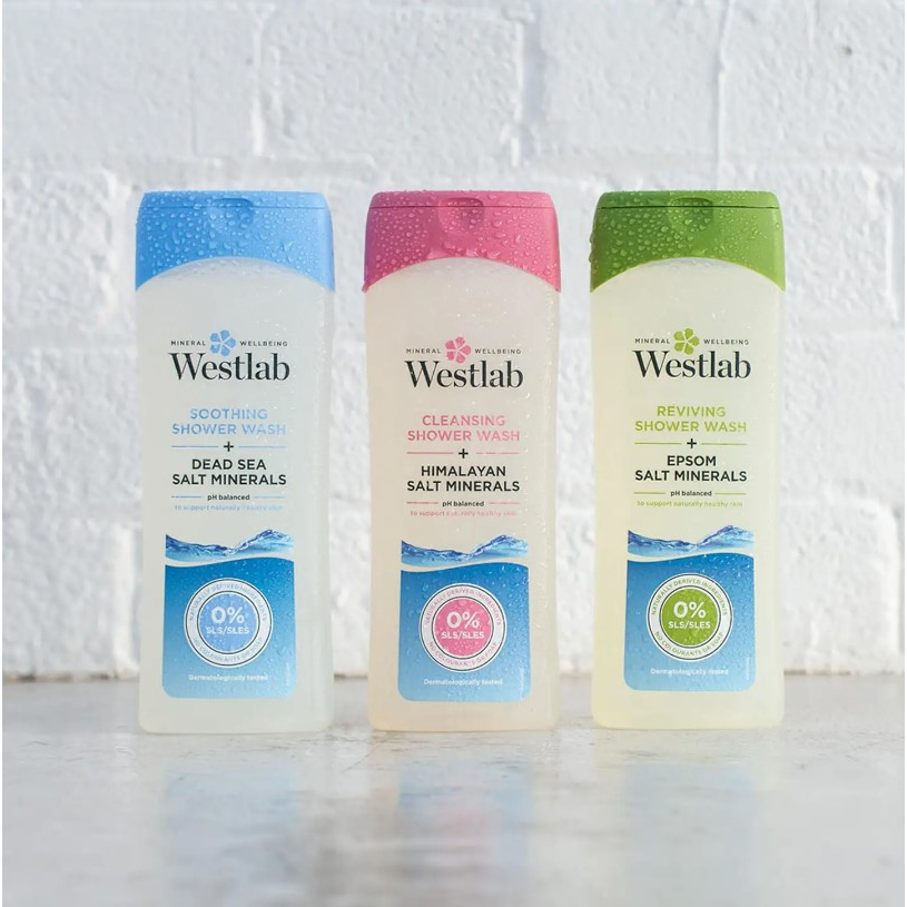 Westlab Reviving Shower Wash with Pure Epsom Salt Minerals 400ml