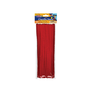 400Pcs Red Pipe Cleaners Thick Soft Chenille Stems for Craft
