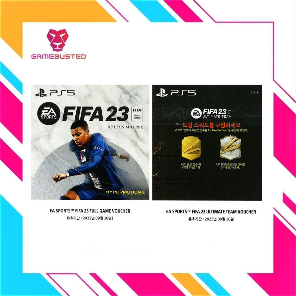 PS5 FIFA 23 + Ultimate Team Voucher (Digital Game Code) Shopee Singapore