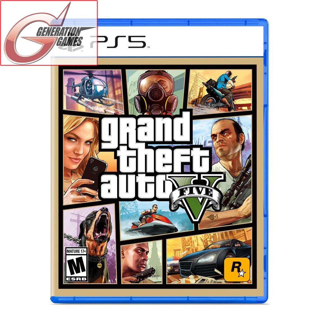 PS5 Grand Theft Auto V / GTA 5 (R3 English/Chinese) | Shopee Singapore