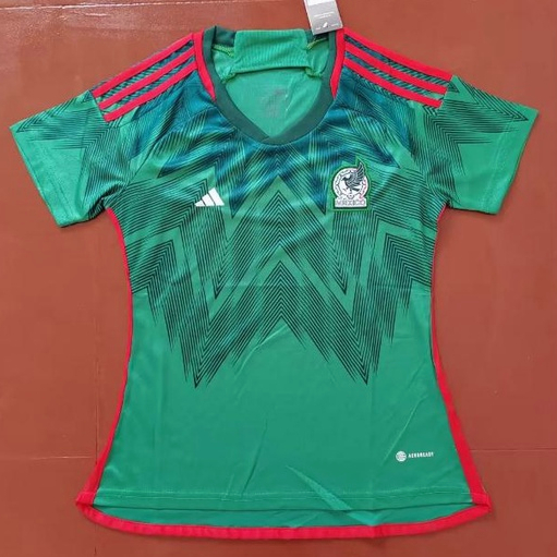 2022 World Cup Mexico Women Soccer Jersey Home Green Football Shirt Shopee Singapore