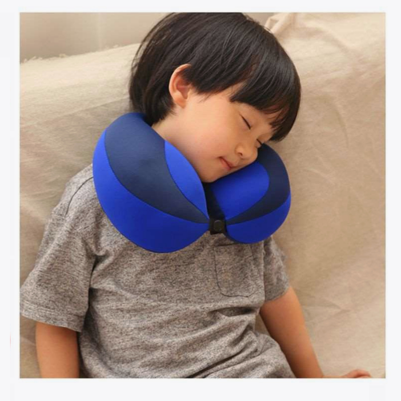 {SG} Kids Neck Travel Pillow 360° Adjustable Neck Chin Support for