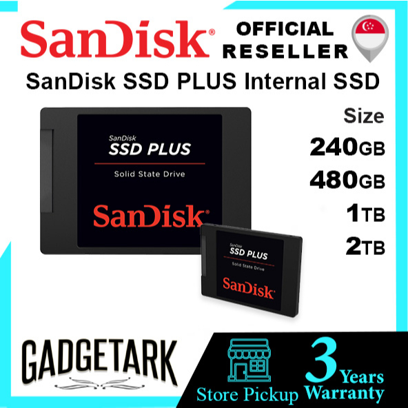 SanDisk SSD PLUS - SSD - 240 GB - SATA 6Gb/s