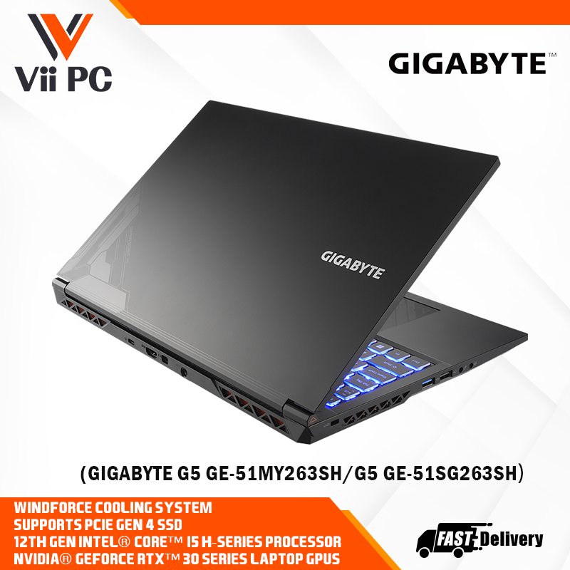 GIGABYTE G5 GE-51MY263SH/G5 GE-51SG263SH i5-12500H 8GB 512GB RTX3050 15 ...