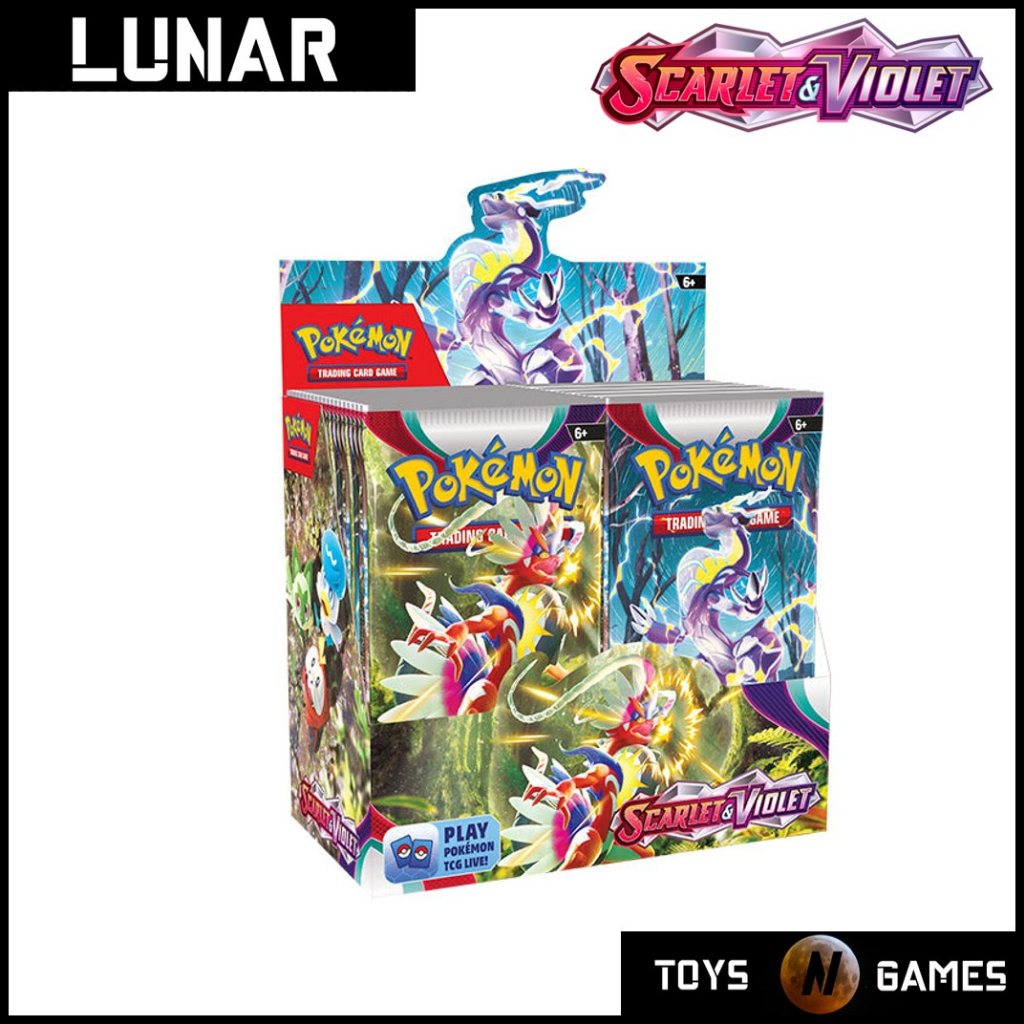 sv1 booster box Pokemon SV1S Scarlet EX Korean Booster Box main image 1