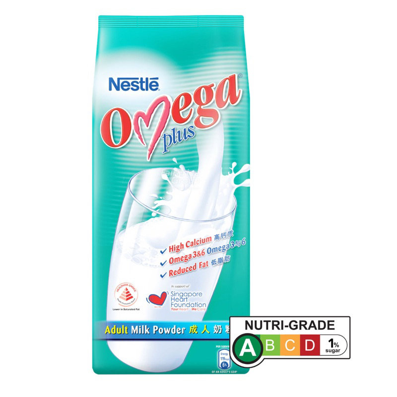 Nestle Omega Plus Adult Milk Powder (650g) Shopee Singapore