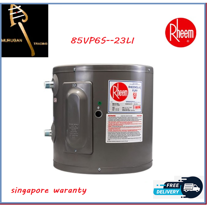 RHEEM Water Heater 85VP6S CLASSIC STORAGE WATER HEATER | 23L Rheem ...