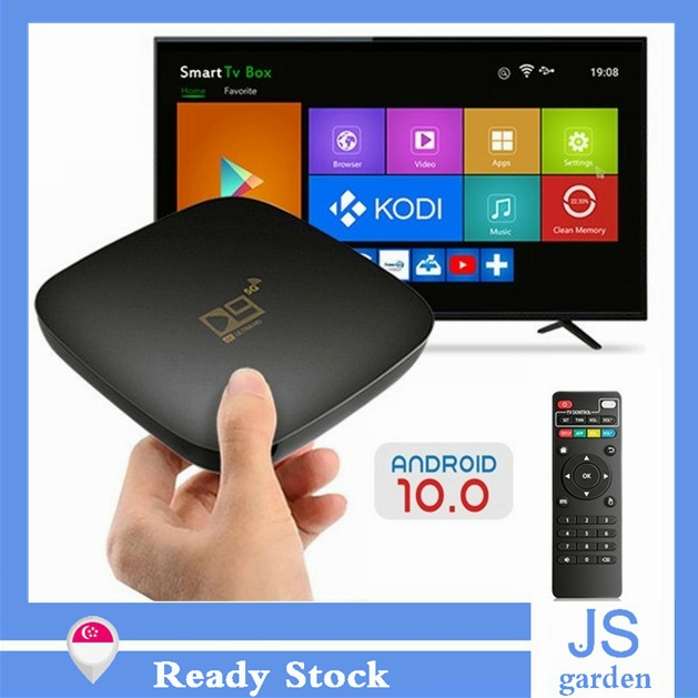 4GB 32GB Combo TDT Android TV Box Combo Android 9.0 DVB-T2 Cable