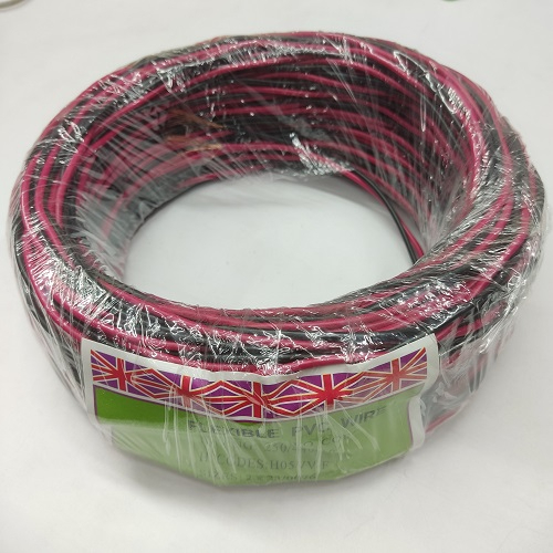 Electrical Cable PVC Red Black Twisted 2x23 (0.5mm) | Shopee Singapore