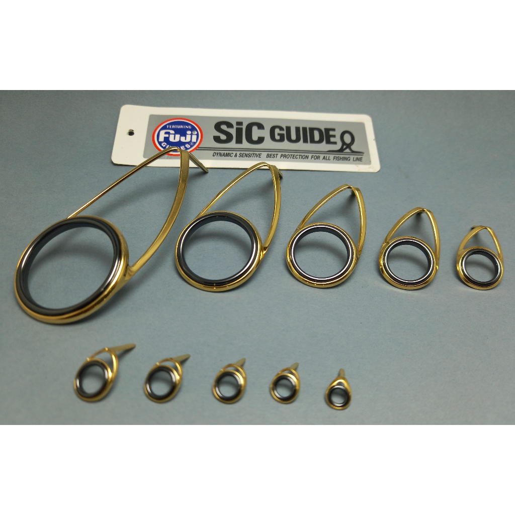 Fuji Tackle IGKLSG IGKTSG Gold Frame K Fishing Rod Guides | Shopee ...
