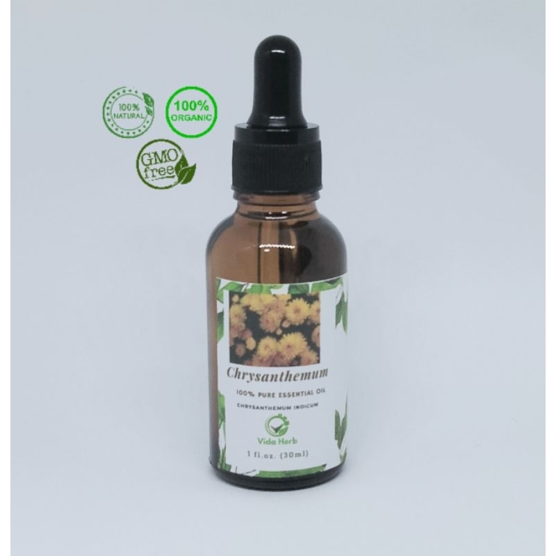 Chrysanthemum essential oil 30ml, 100 pure, GC/MS Tested, ISO