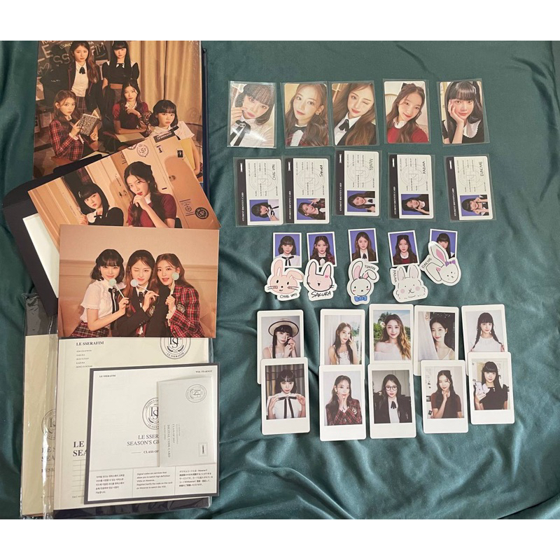 [SHARING SET] Lesserafim Season Greetings 2023 Class of 2023 | Shopee ...