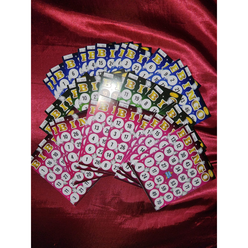 50/60 pieces Bingo Playing Cards (SG ship) | Shopee Singapore