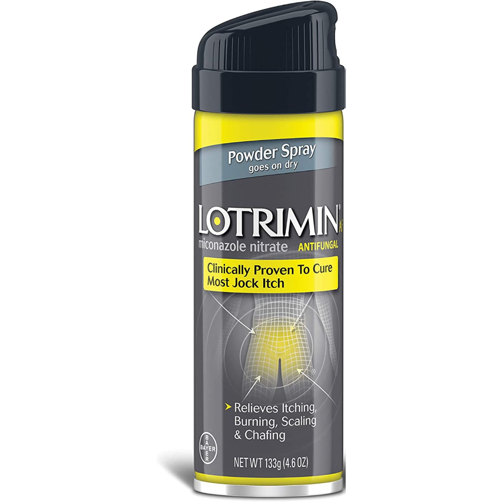 Lotrimin Antifungal AF Athlete's Foot / Jock Itch Powder Spray Shopee