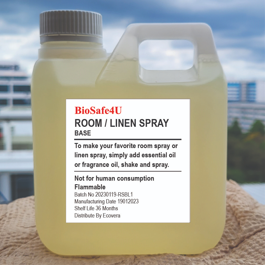 BioSafe4U Room Spray, Linen Spray Base 1L Shopee Singapore