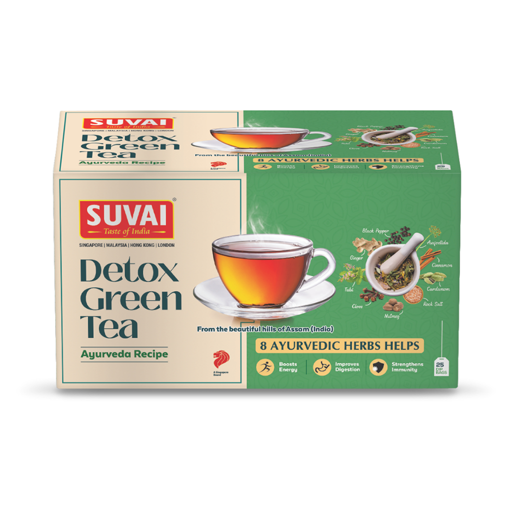 Ayurvedic Detox Green Tea Suvai Shopee Singapore