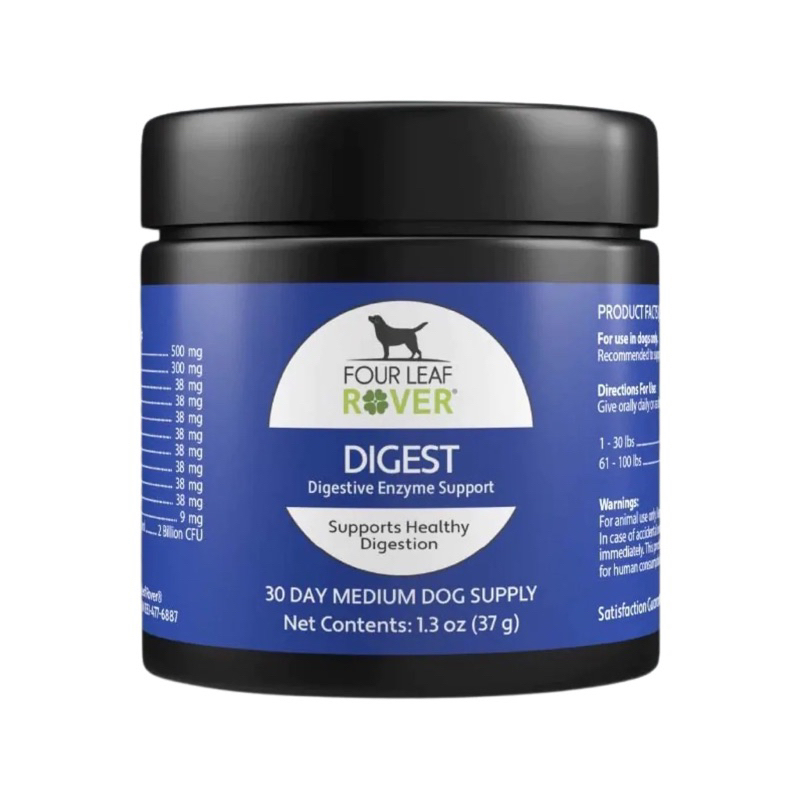 Four Leaf Rover DIGEST - Supports Normal Pancreas & Organ Function (1 ...