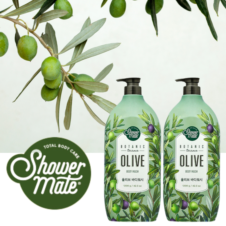 ShowerMate Olive Body Wash 1200ml (2 FOR 20.90) x Made in Korea x