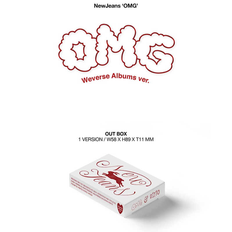 ALBUM | PHOTOCARD] Newjeans OMG Weverse Album New Jeans Ditto