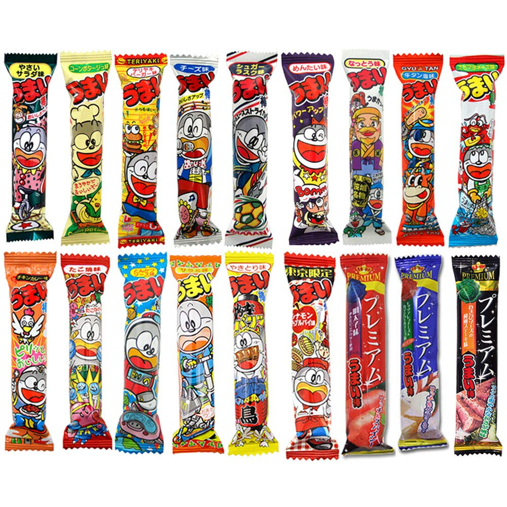 [JAPAN IMPORT] Umaibo Japanese Corn Puff Snacks Pack Blind Box No