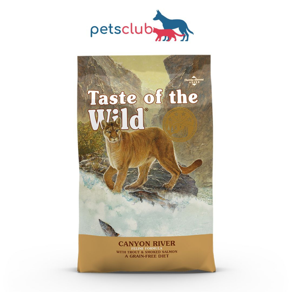 Taste of the wild canyon river feline dry food new arrivals
