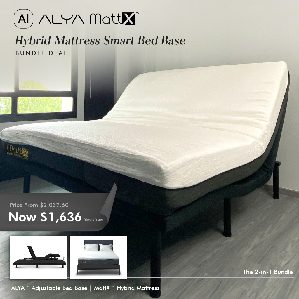 Hybrid Mattress Smart Bed Base Bundle Shopee Singapore