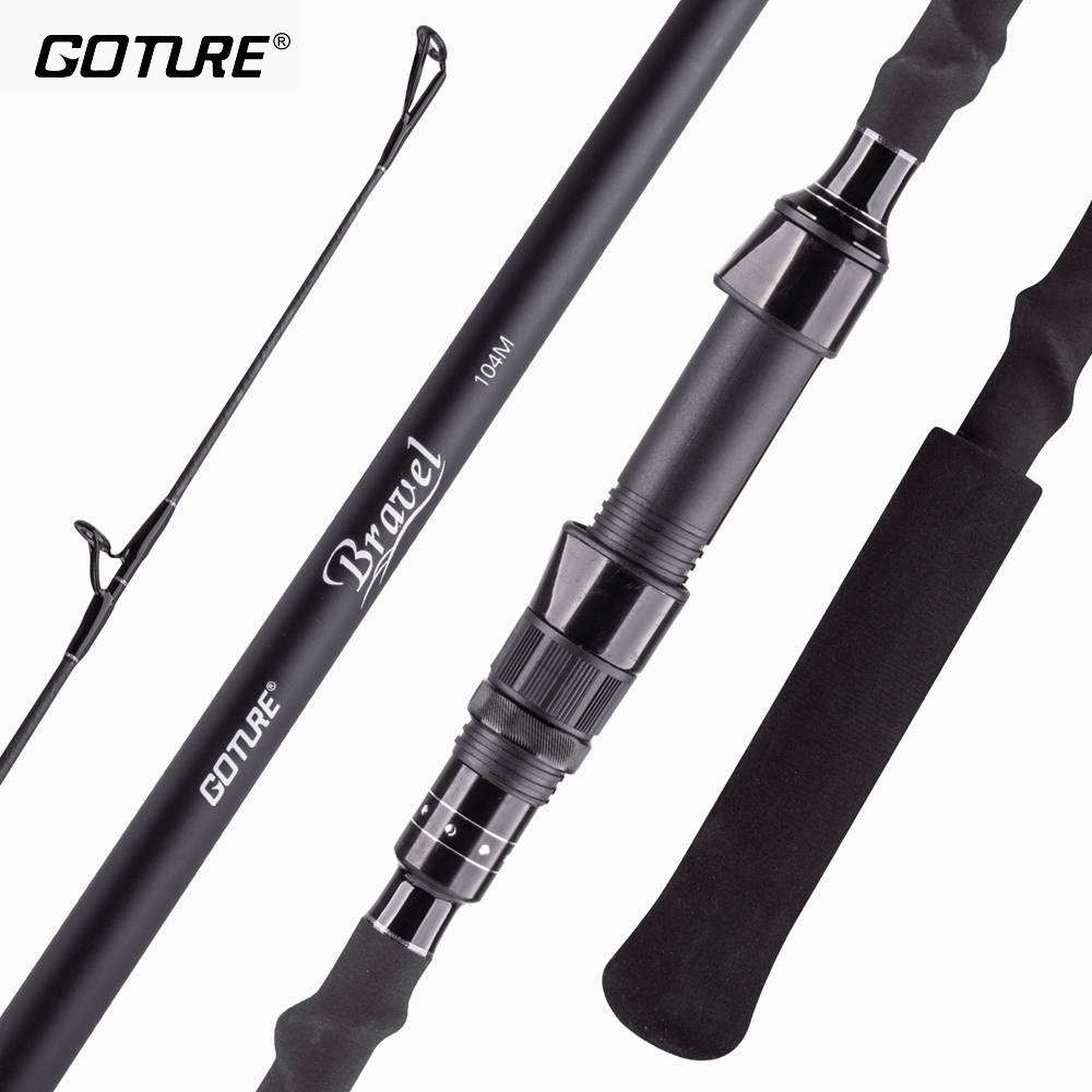 Goture Xceed 4 Setions 7 Color Travel Fishing Rod Carbon Fiber 1.98m 2.1m  2.4m Portable Spinning Lure Rod For Carp Fishing 5-28g