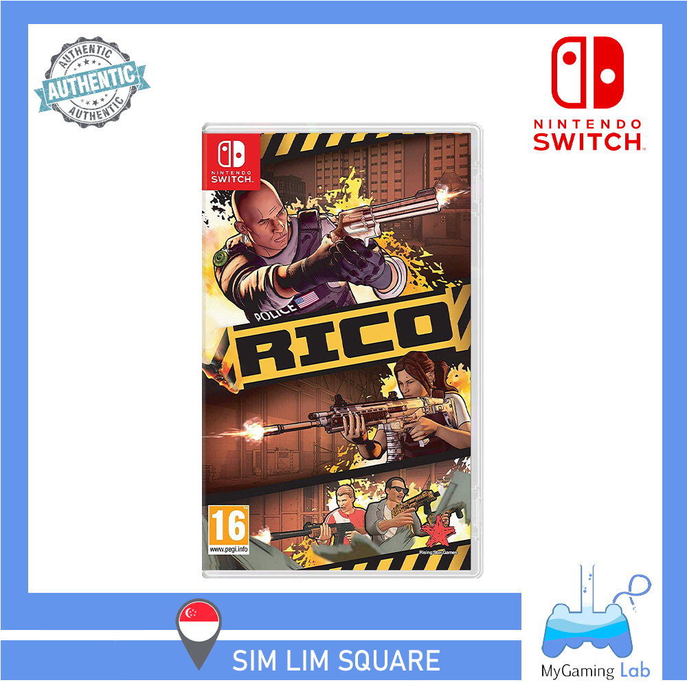 SG] Nintendo Switch Game Rico London ( Multi-Player Shooting FPS Game ) |  Shopee Singapore