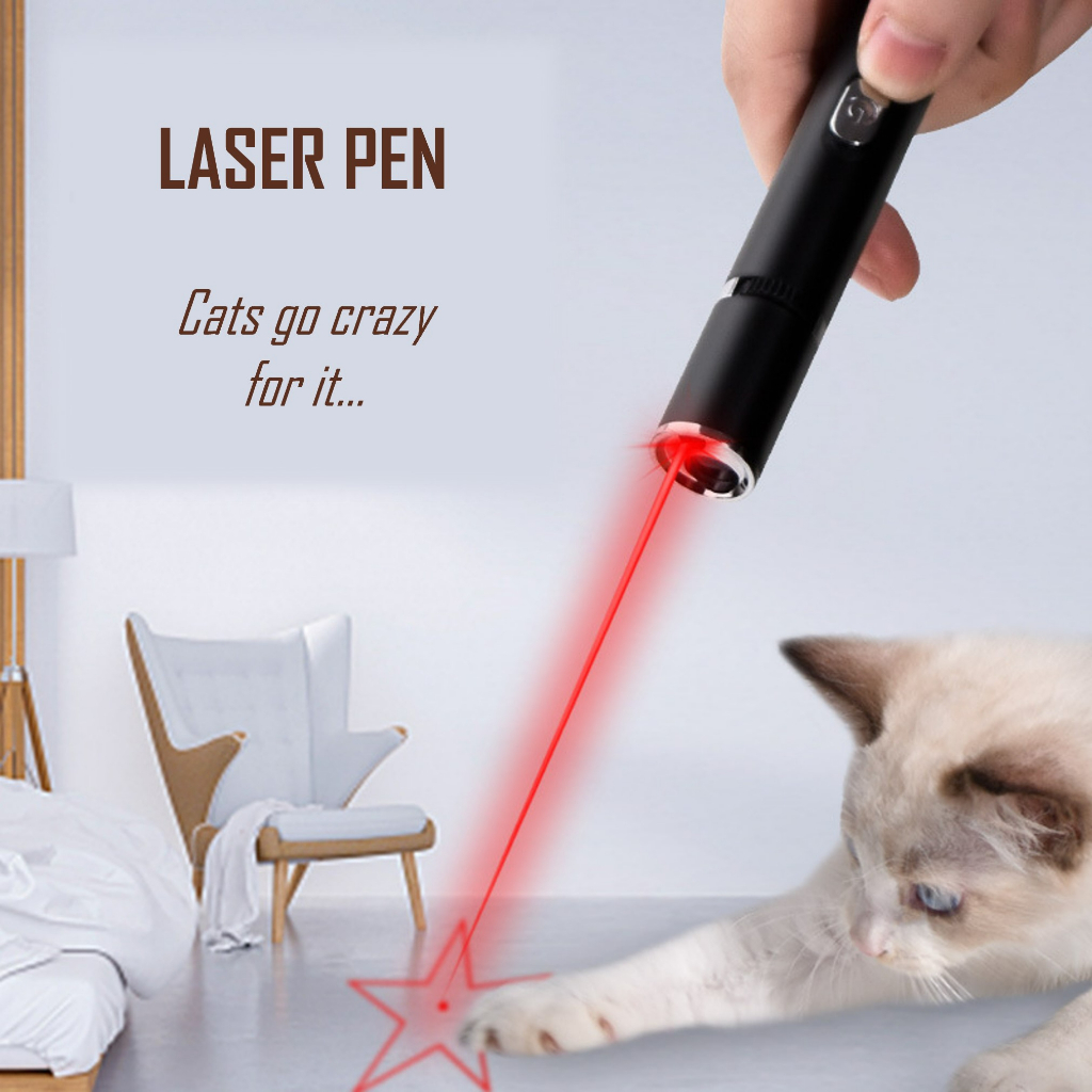 [SG Seller] Cat teaser USB laser chaser multipattern laser & UV