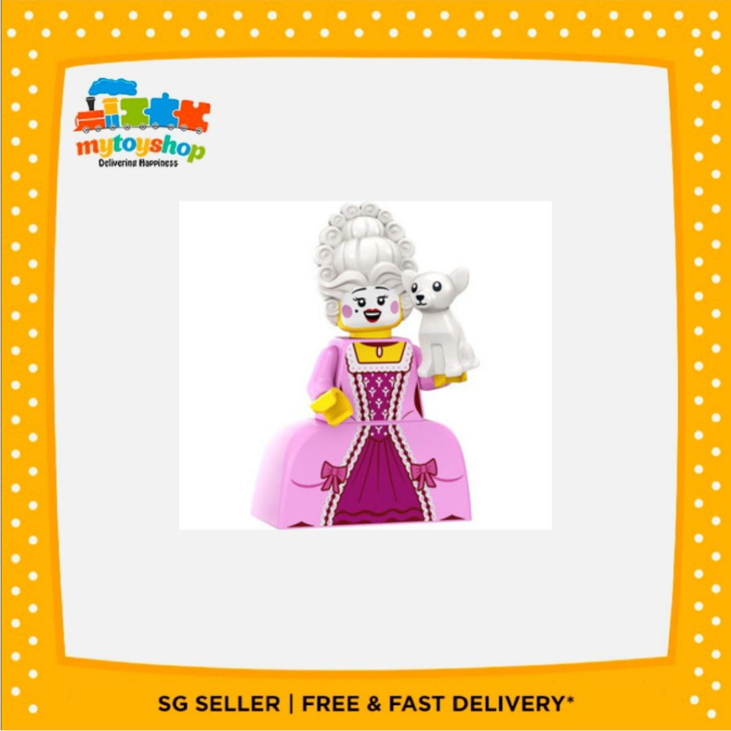 LEGO 71037 Rococo Aristocrat Minifigure | Shopee Singapore