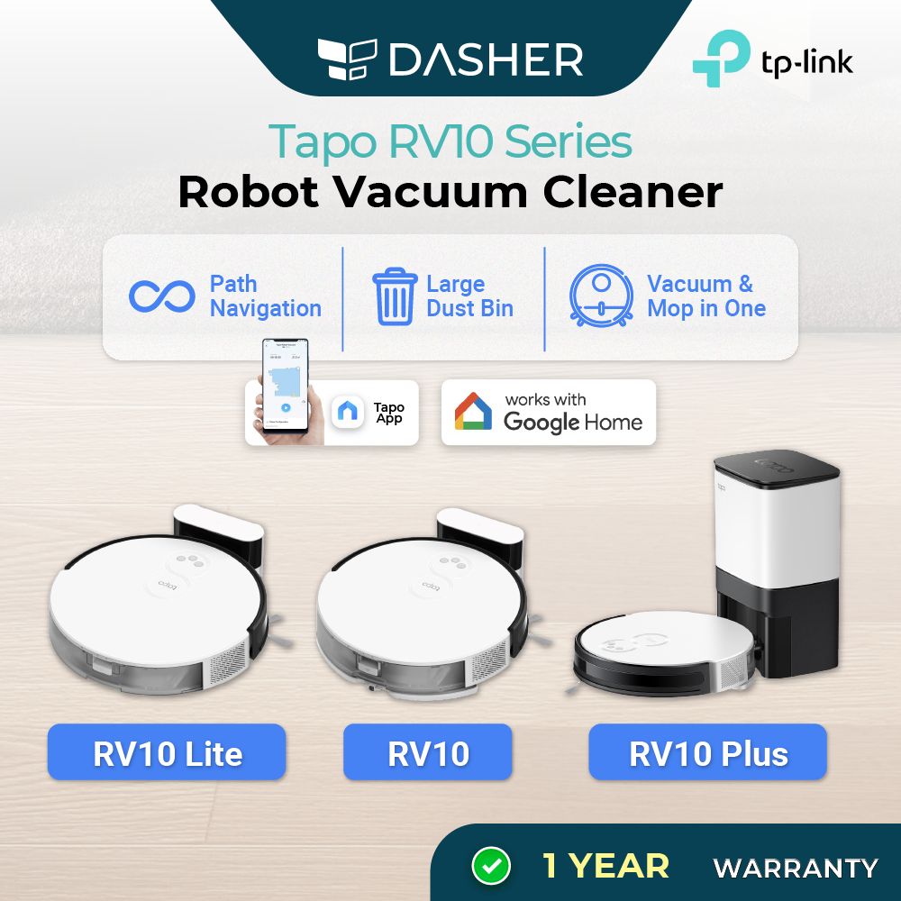 TPLink Robot Vacuum Cleaner Tapo RV10 Lite / RV10 / RV10 Plus Strong