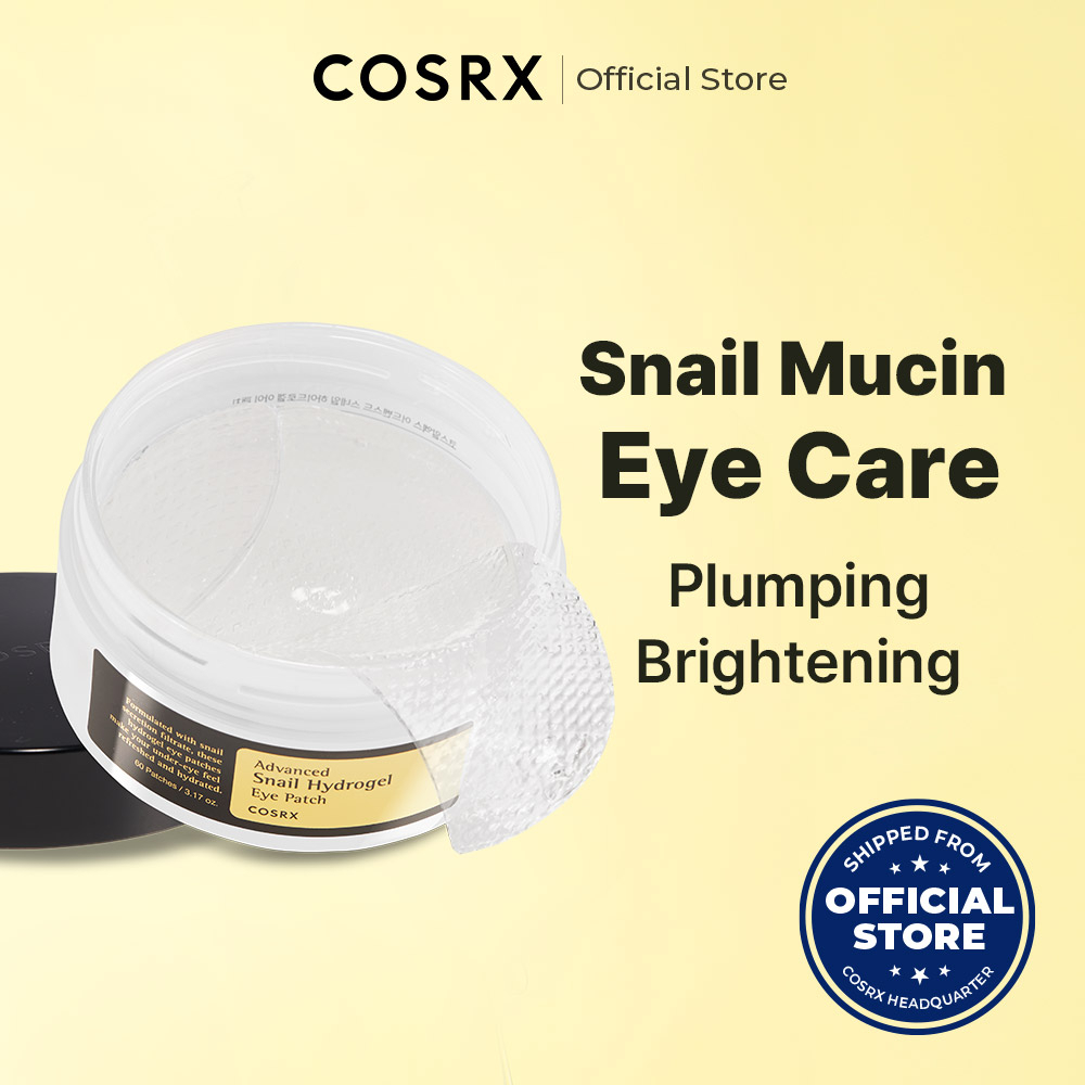 [COSRX] Eye Patch 60 patches, Advanced Snail Hydrogel Eye Patch (60