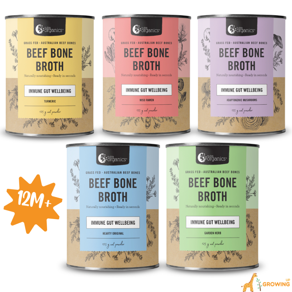 [Growing Up] Nutraorganics Beef Bone Broths | Shopee Singapore