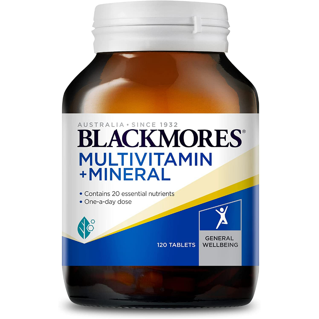 BLACKMORE MULTIVITAMINS+MINERALS (120 TABLETS) Shopee Singapore