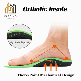 Insole Orthotic Professional Arch Support Insole Flat Foot Flatfoot Cor-b$