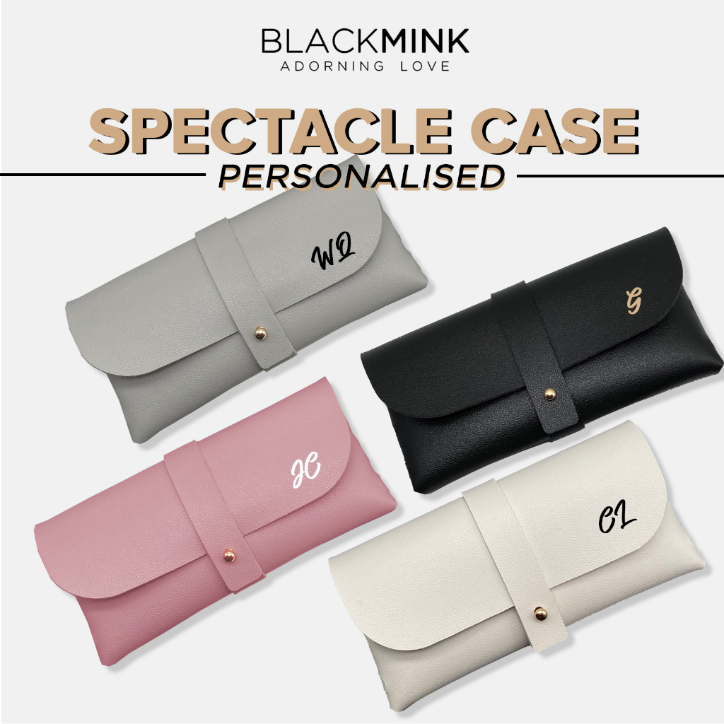 Personalised Spectacle Case PU Leather Case Spectacle holder