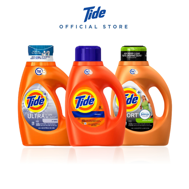 [Bundle of 6] Tide Laundry Liquid Detergent 1.36L Carton Deal